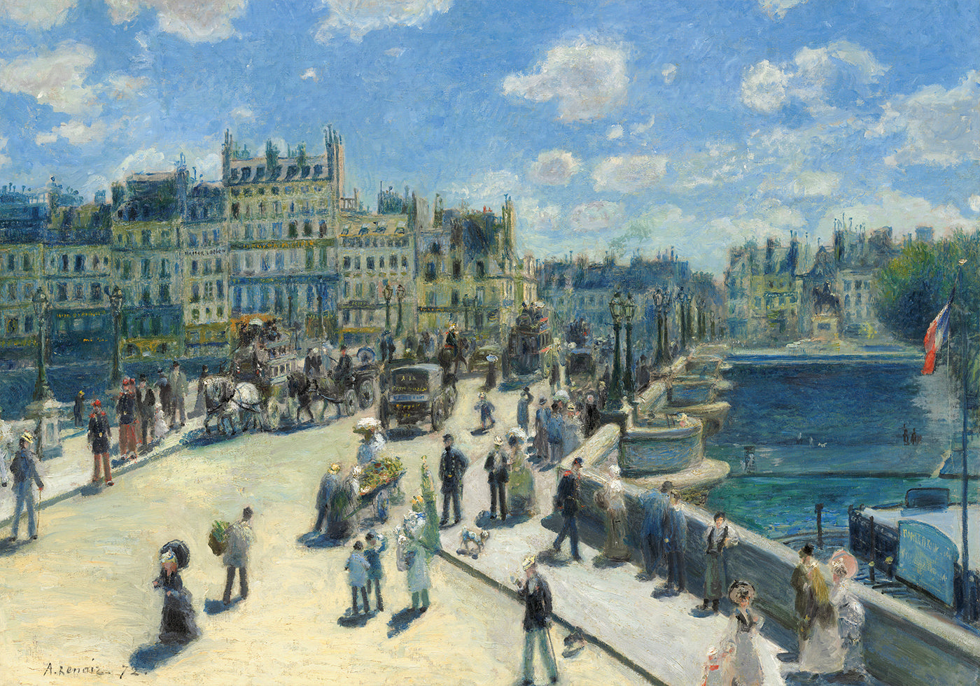 Pont Neuf By Auguste Renoir Poster