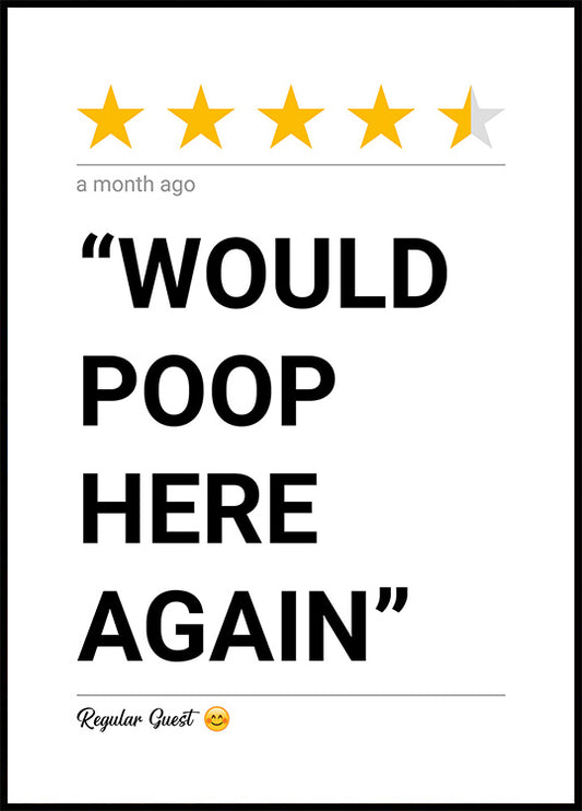 Poop Again Poster