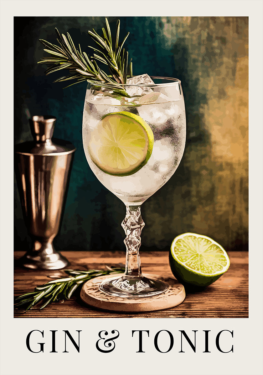 Gin & Tonic Poster