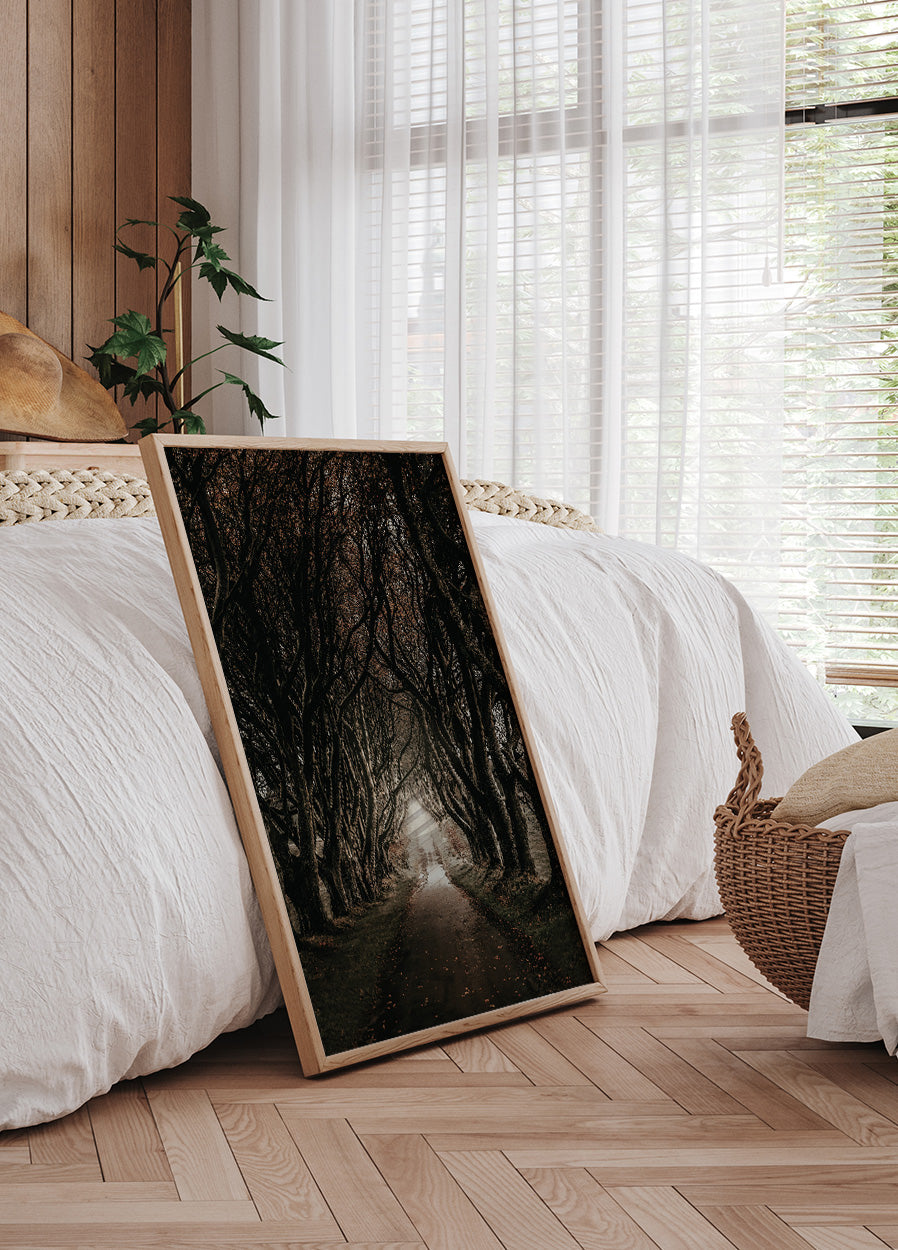 Road Through The Dark Hedges Poster