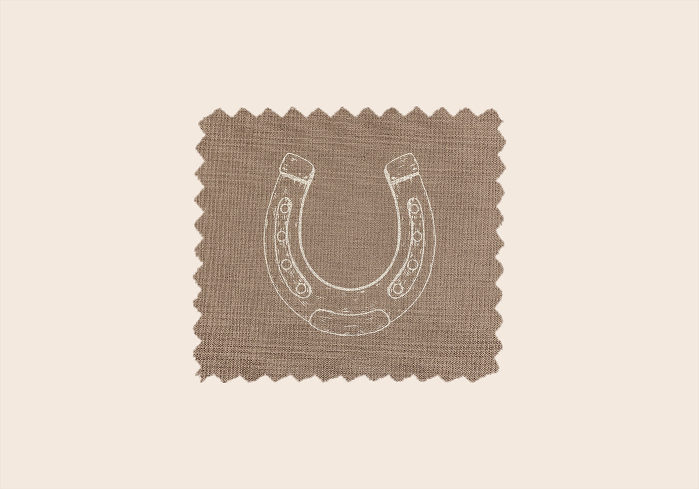 Rustic Horseshoe Poster