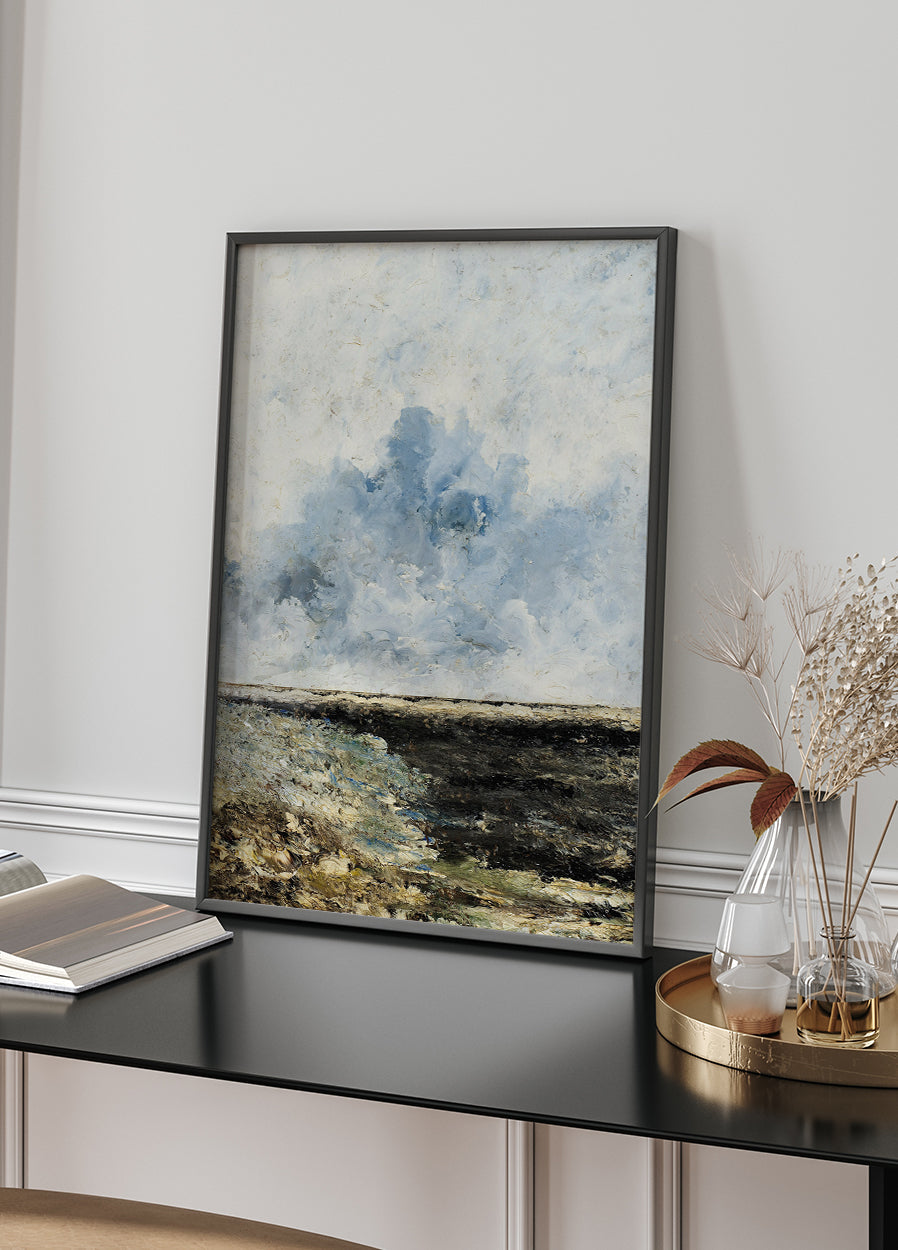 Seascape By August Strindberg Poster