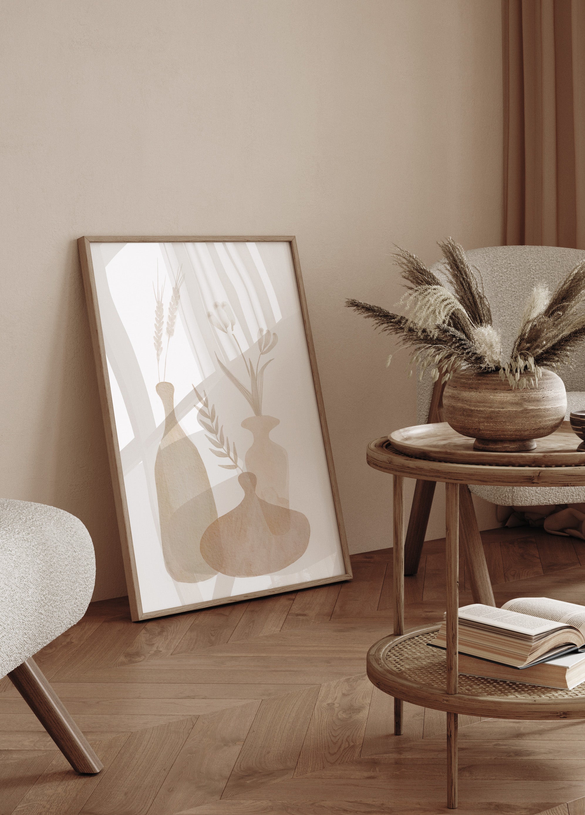 Soft Neutral Vases