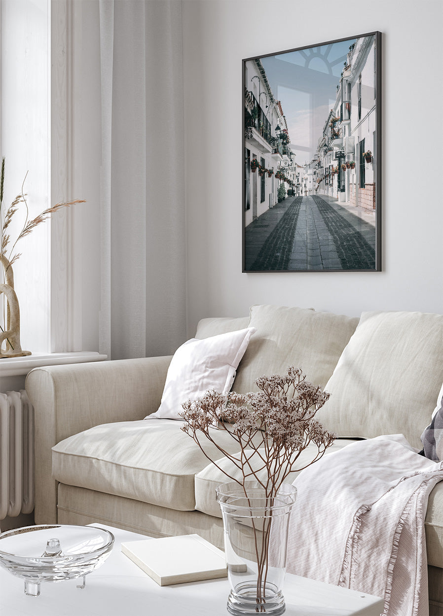 Spanish Streets of Mijas Poster