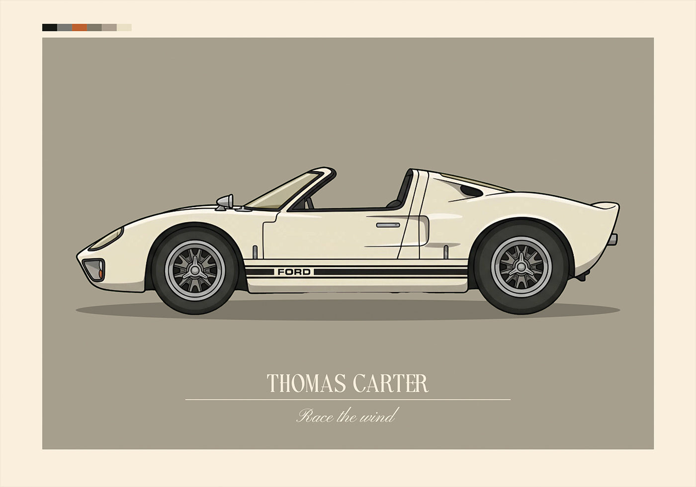 Sport Car Personal 7 Poster