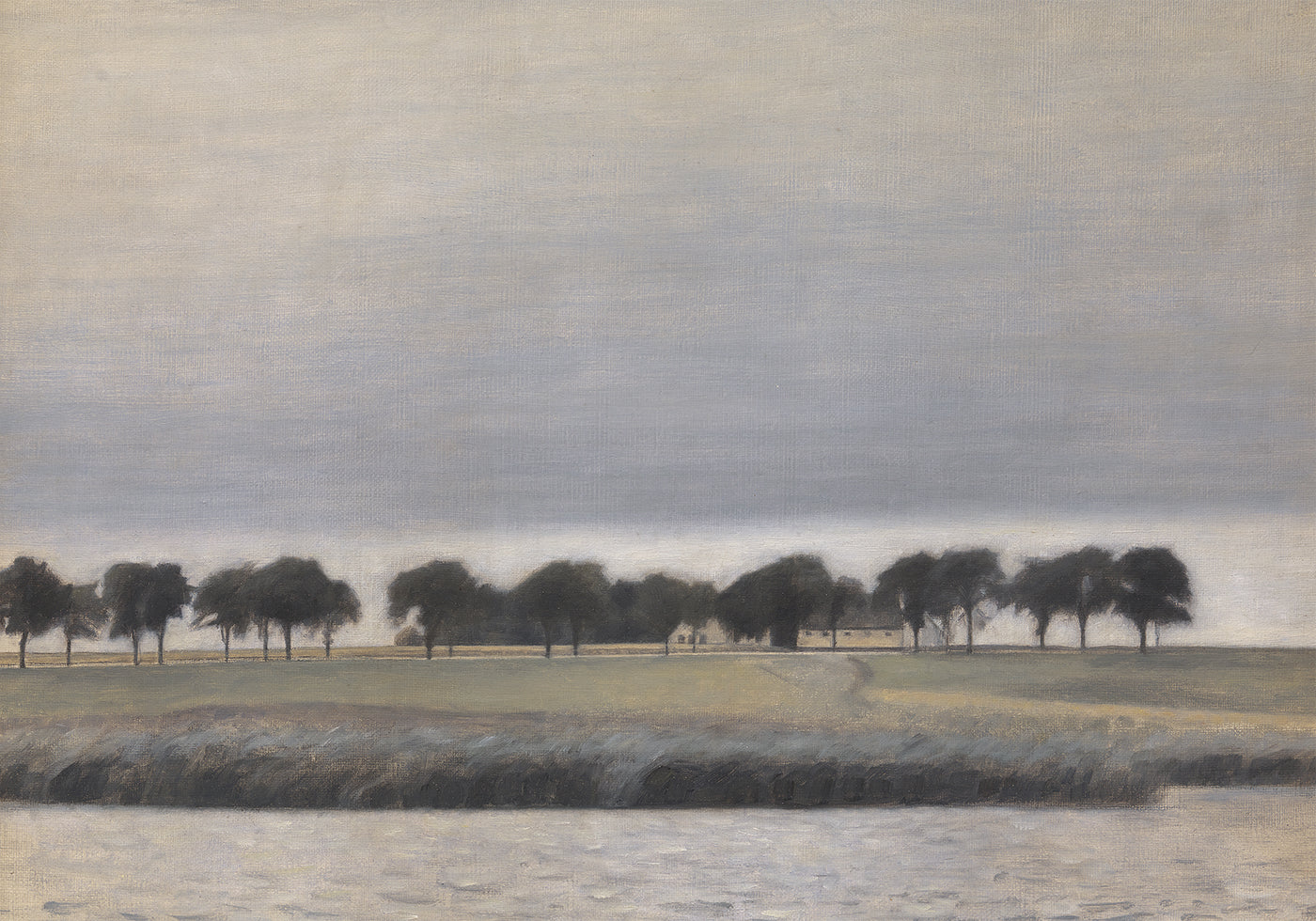 Study for Solregn Gentofte Sø Poster