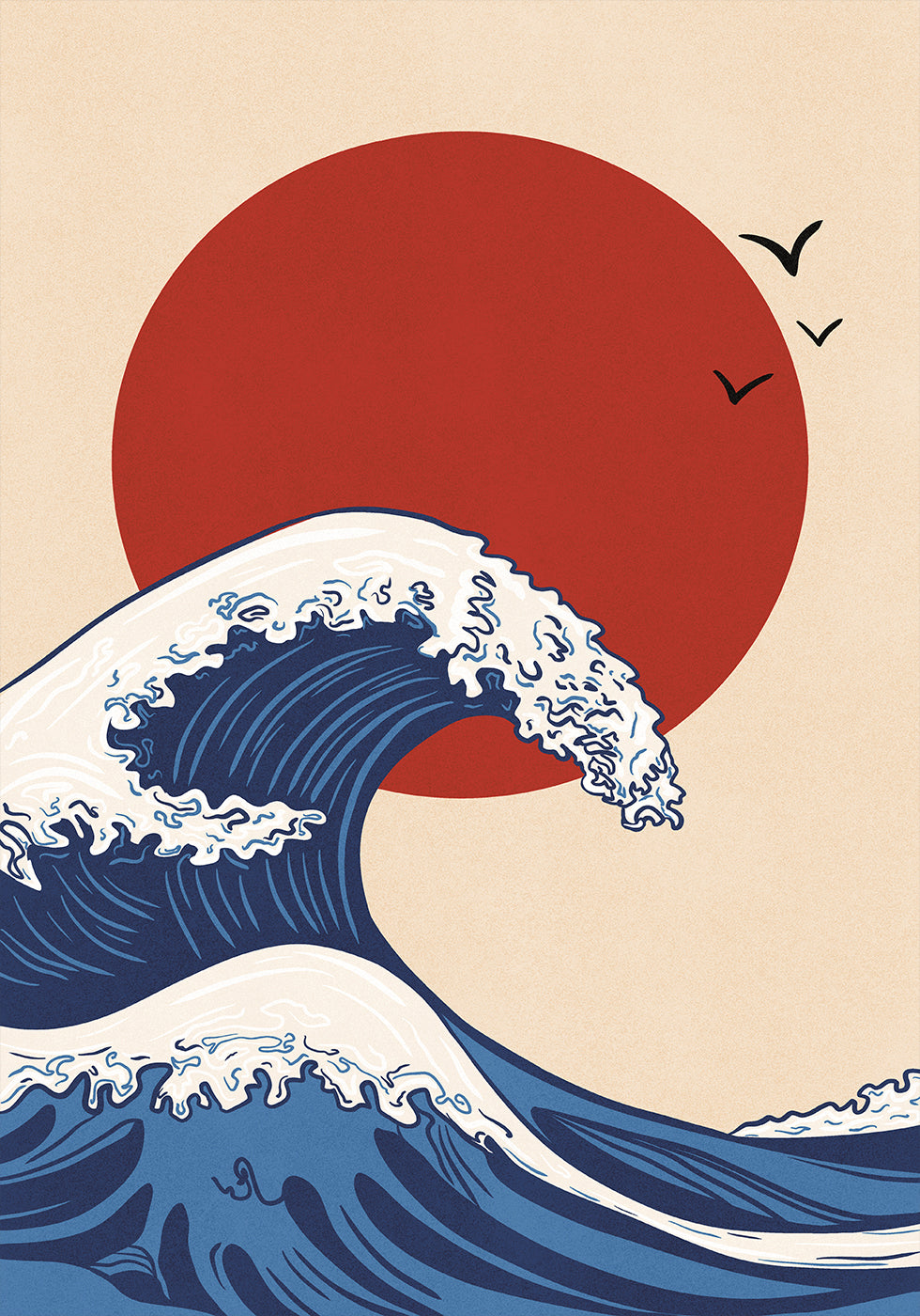 Sun Wave Poster