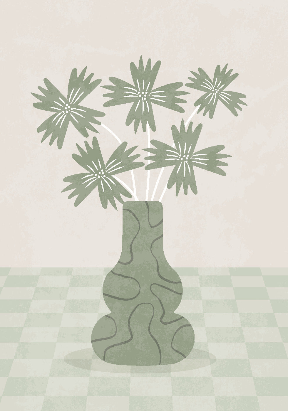 The Green Vase Poster