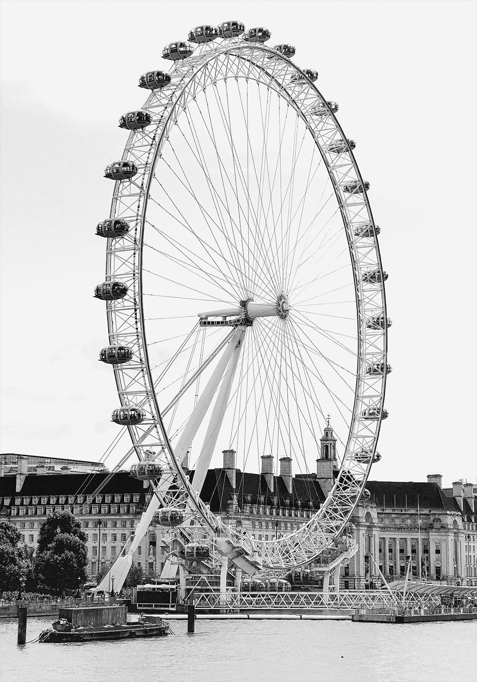 The London Eye Poster