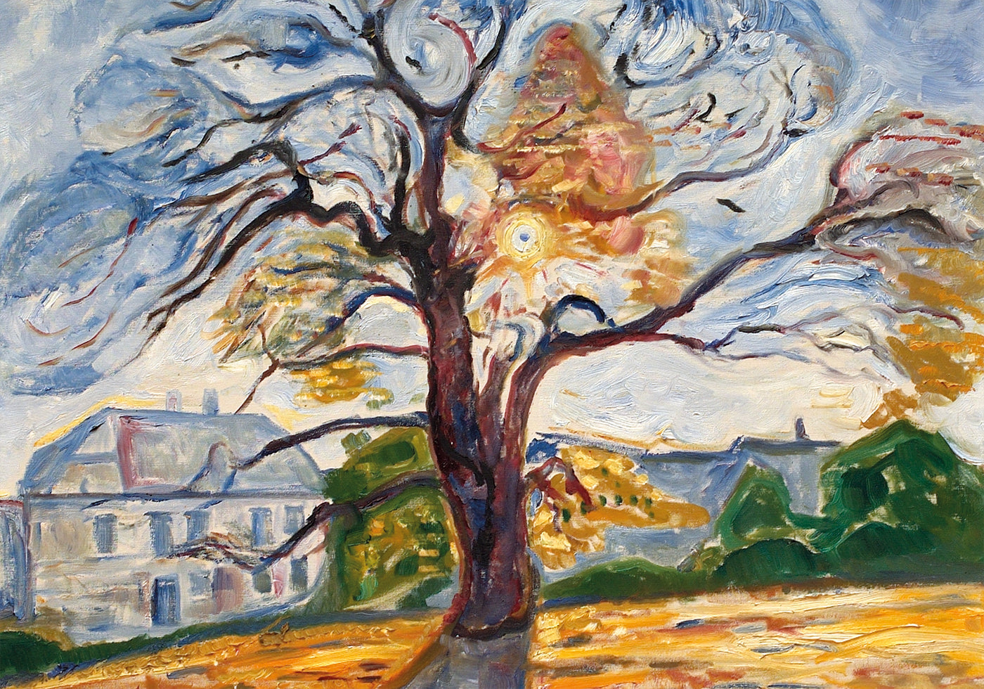 The Oak By Edvard Munch Poster