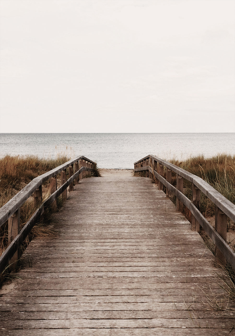 The Path To The Beach  Poster