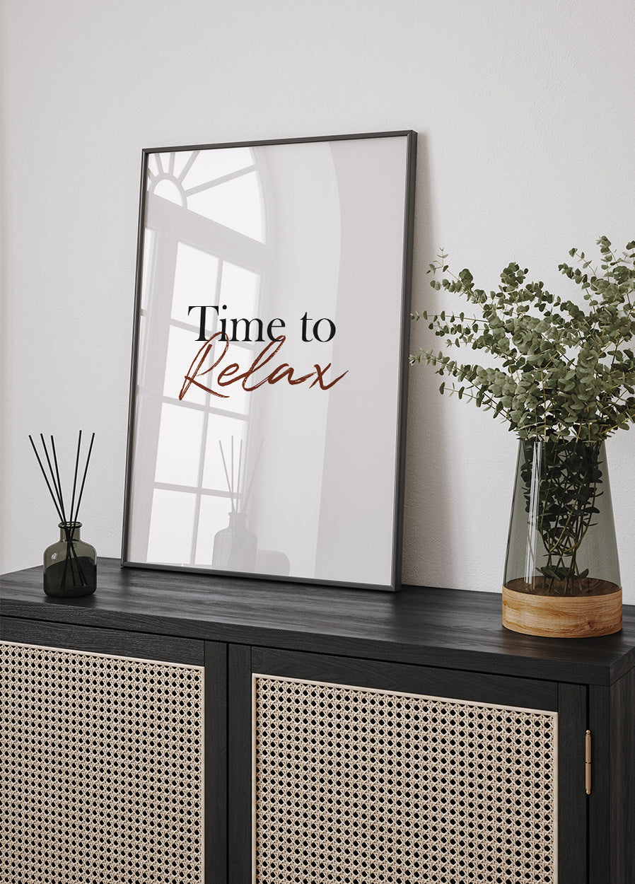 Time to Relax Poster