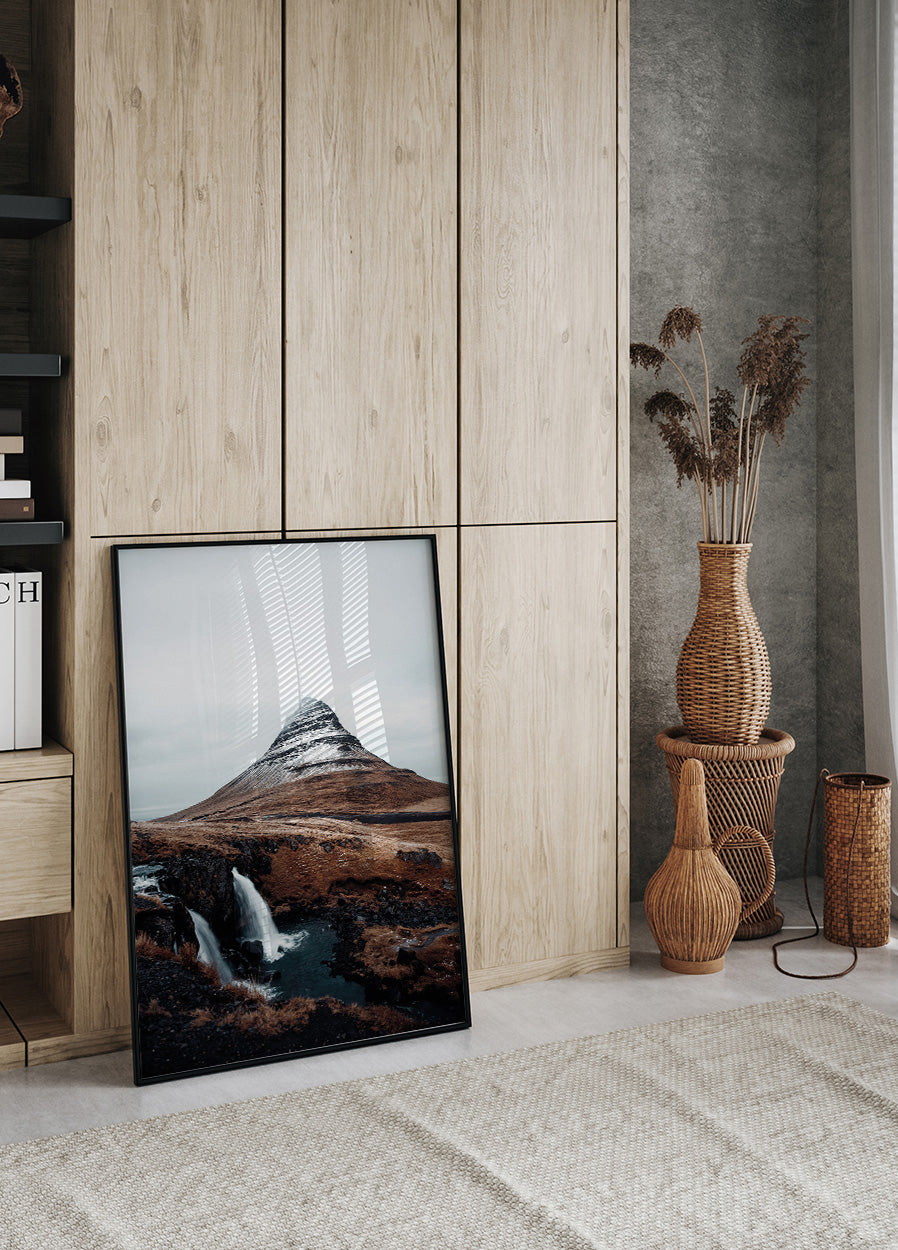 View Of The Kirkjufell Mountain Poster