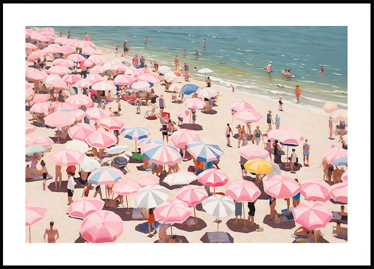 Vintage Beach Poster