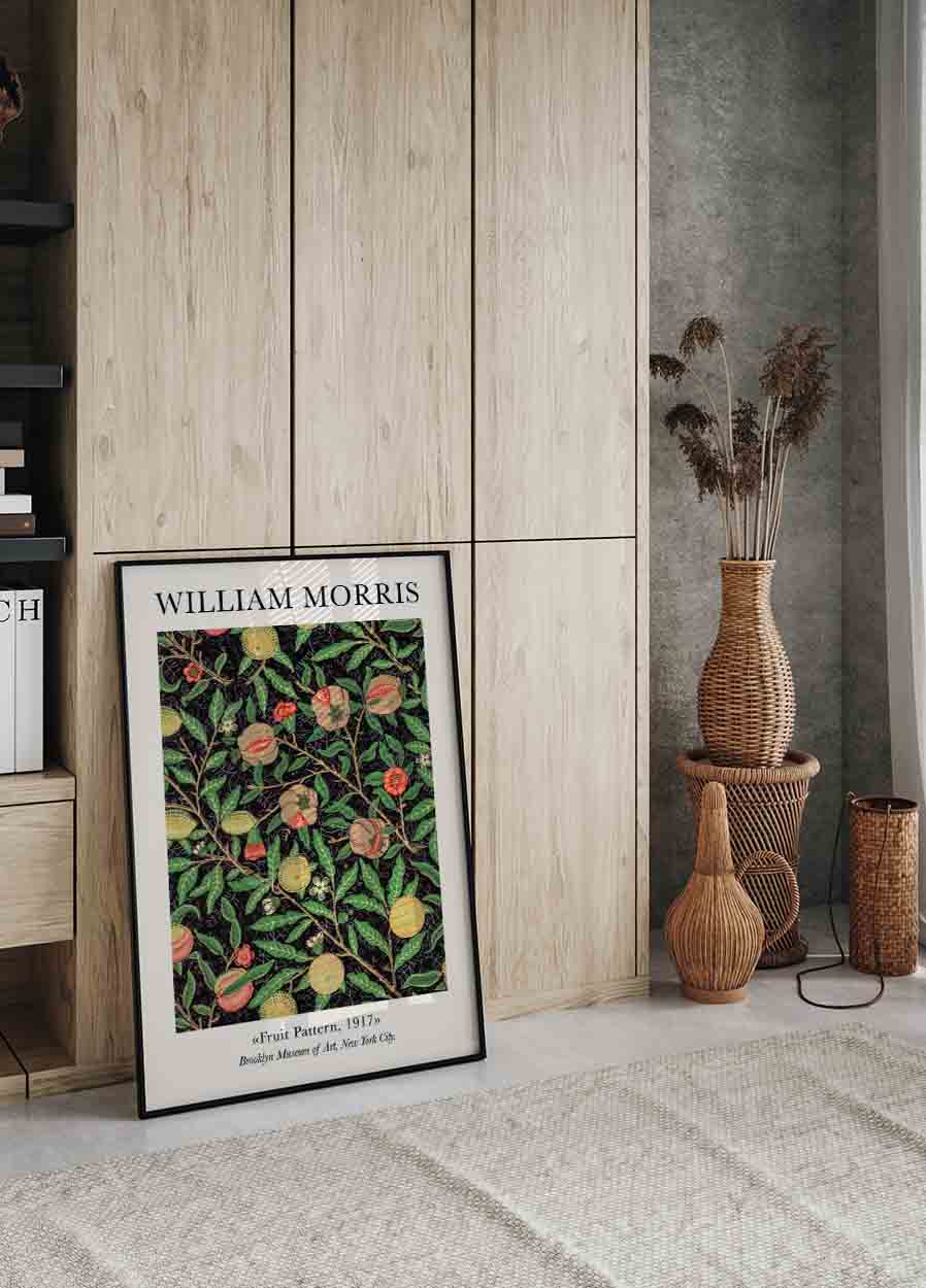 W.Morris & CO Fruit Pattern Poster