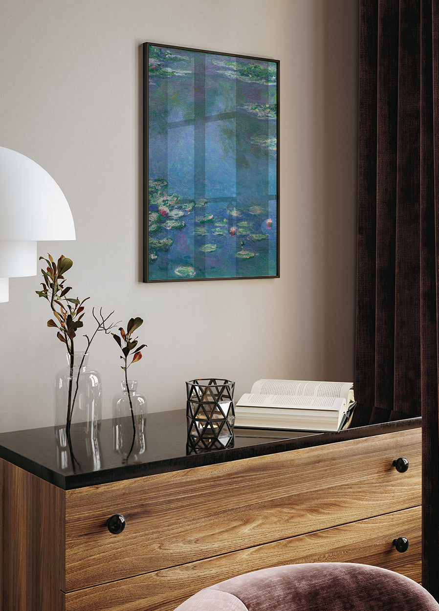 Water Lilies By Claude Monet Poster