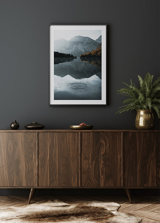 Water Ripples in the lake Poster