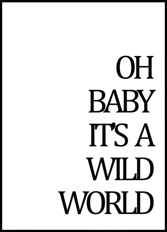 Wild World Poster