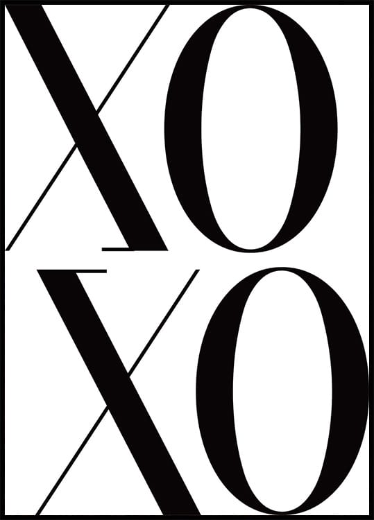 XOXO Poster
