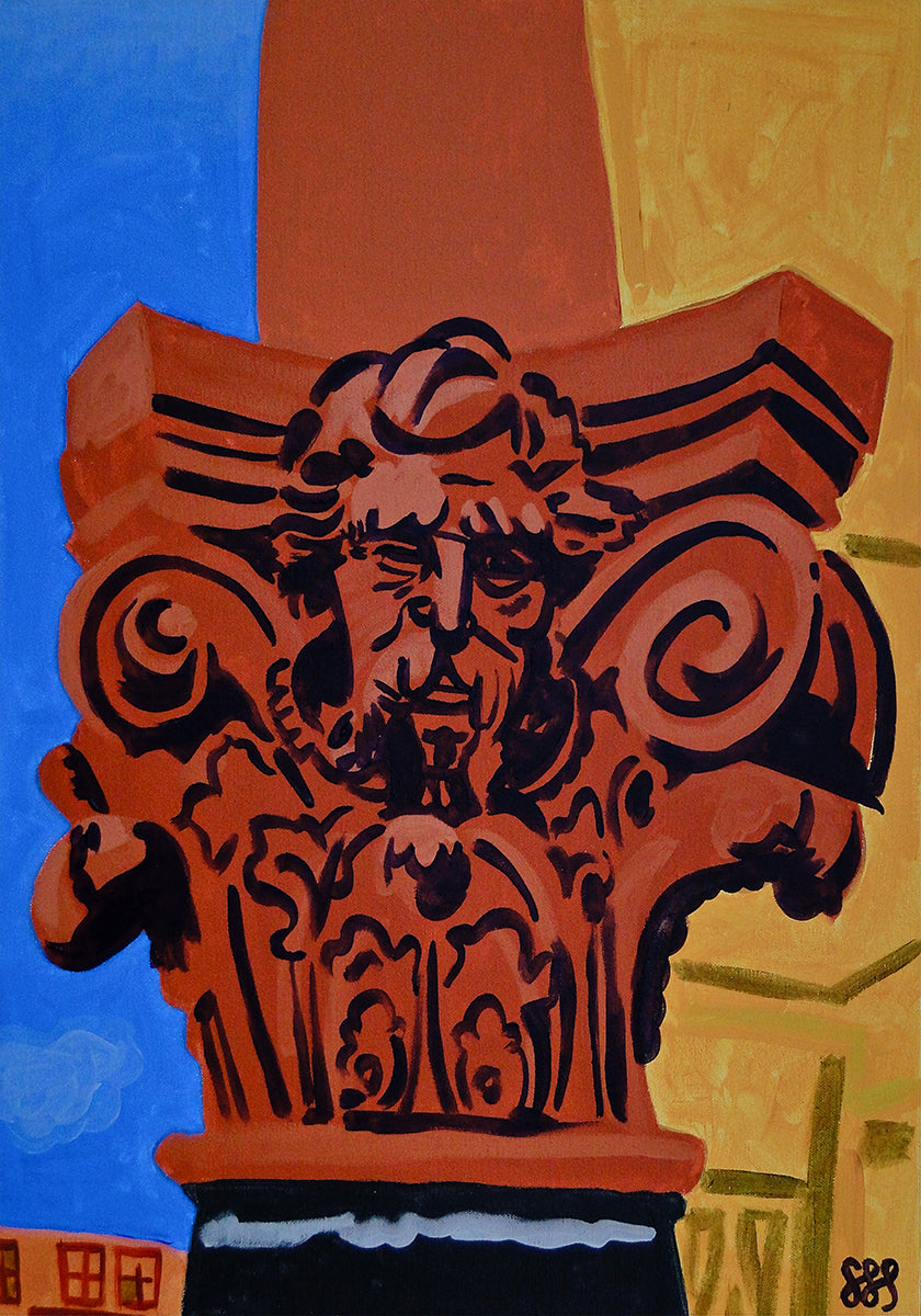 Venice Mustache Poster