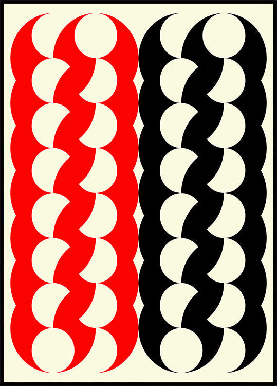 Interlocking Circles Poster