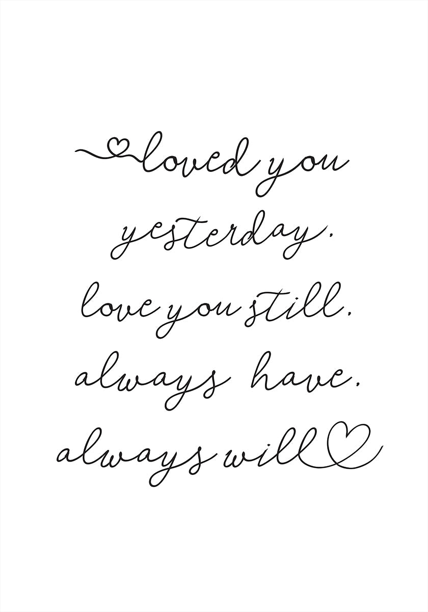 Love Note Poster