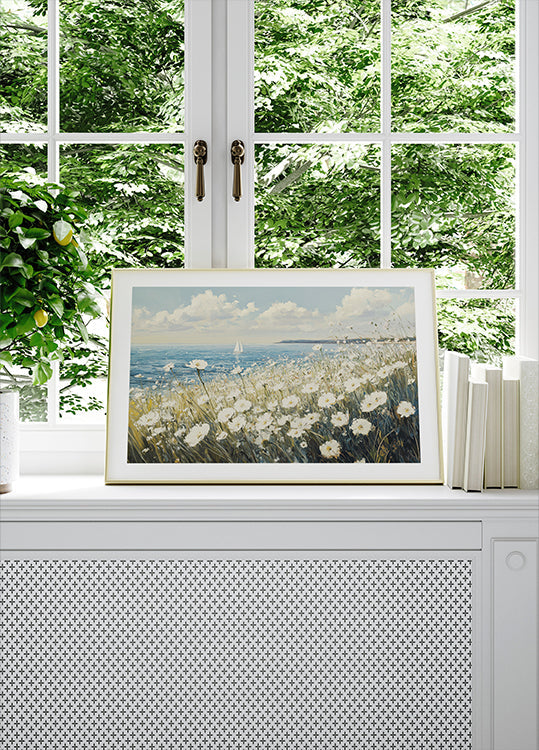 Wild Flowers Field Poster