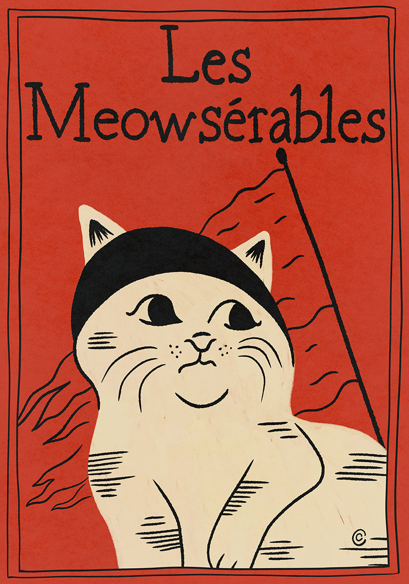 Les Meowserables Poster