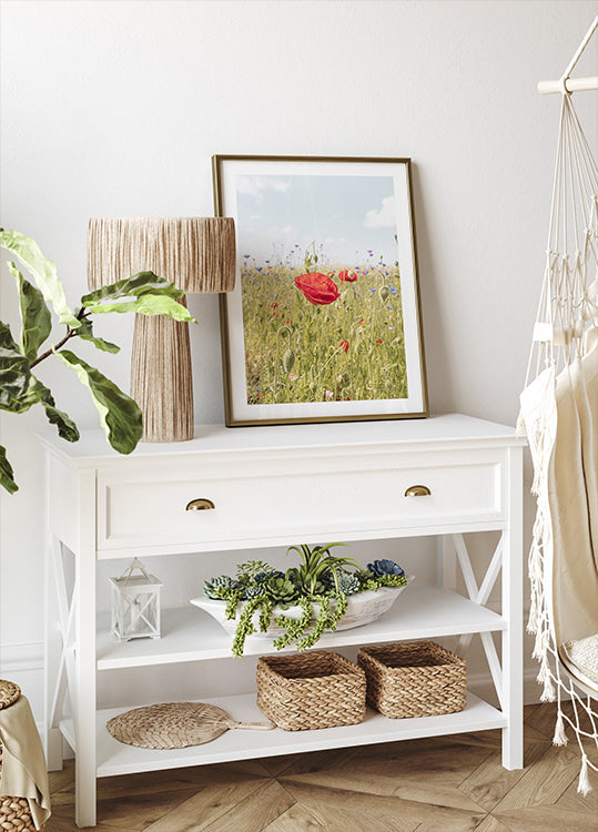 Poppy Flower Poster