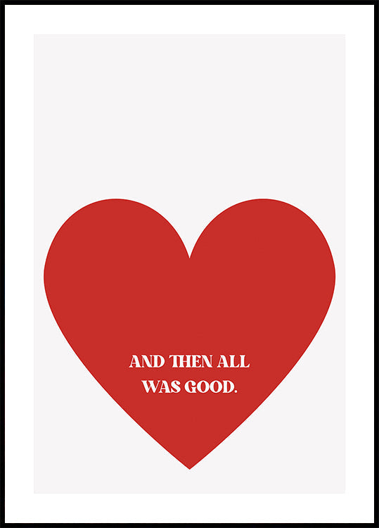 Heartfelt Resolution Poster