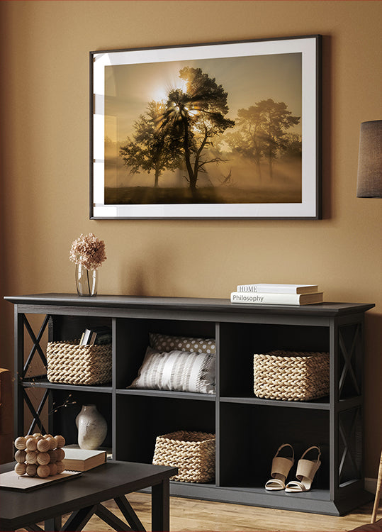 Popping sunrise Poster