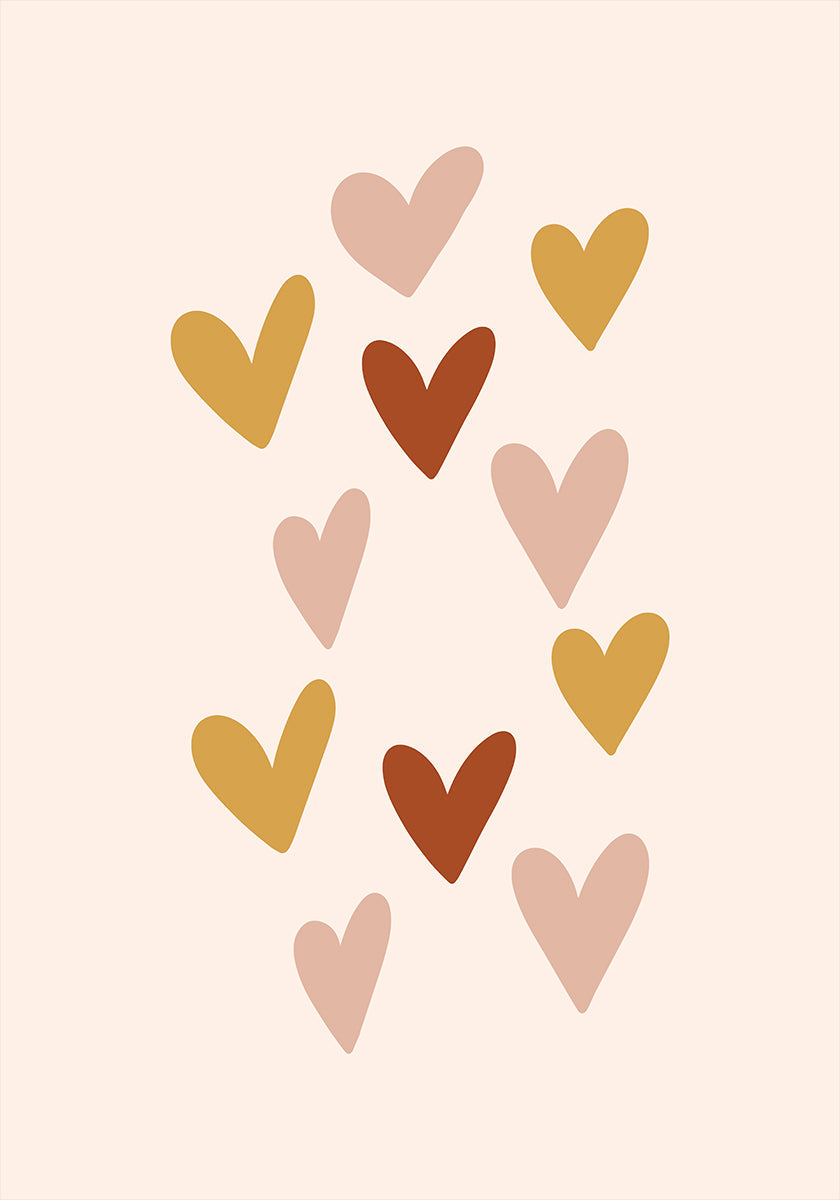 Hearts Poster