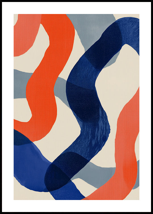 Bold Line Art Poster