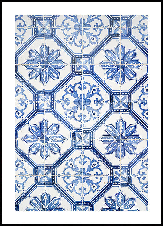 Portugese Azulejos Tiles Poster