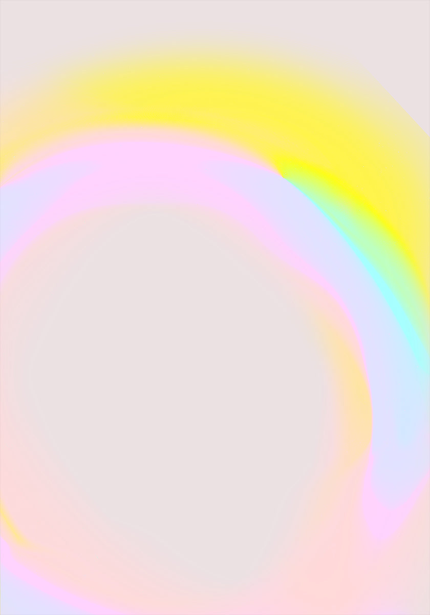 Pastel Aurora Poster