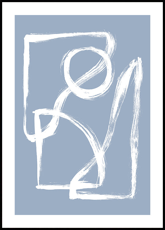 Brush Shapes 3X Poster