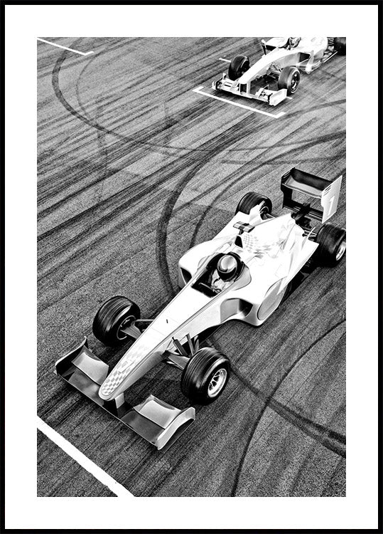 Formula Burnouts Poster