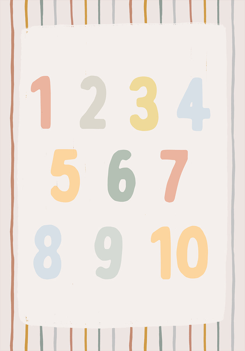 Numbers Ratio2x3 Poster