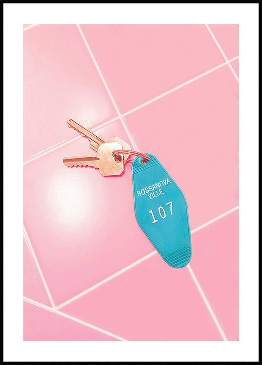 Motel Room Keys Poster