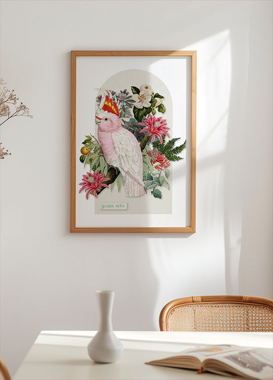 Inca Cockatoo - Collage Remix Poster