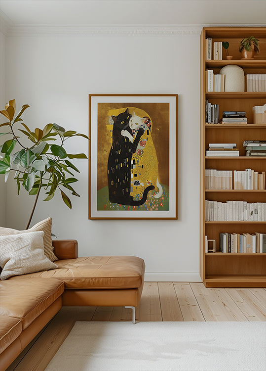 Kitty Klimt Poster
