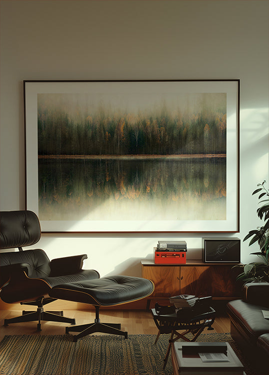 Reflection Of Autumn Poster