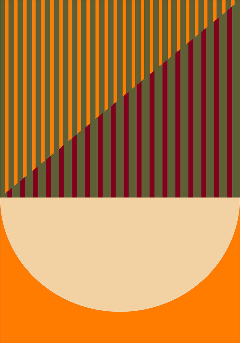 Geometric Spring Summer Poster