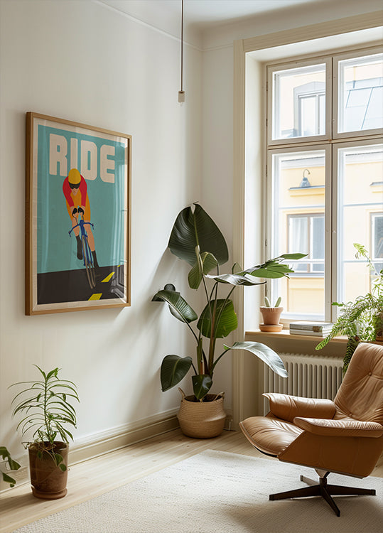Ride Art Print Poster