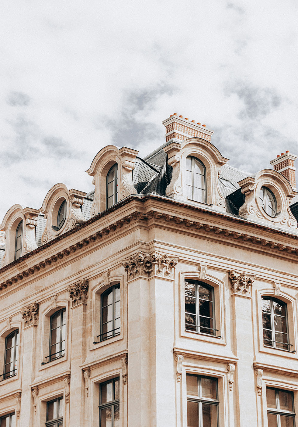 Classic Building in Paris Poster