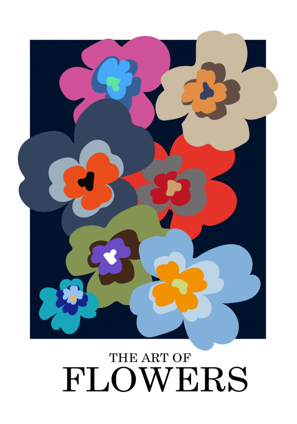Colorful Abstract Flowers