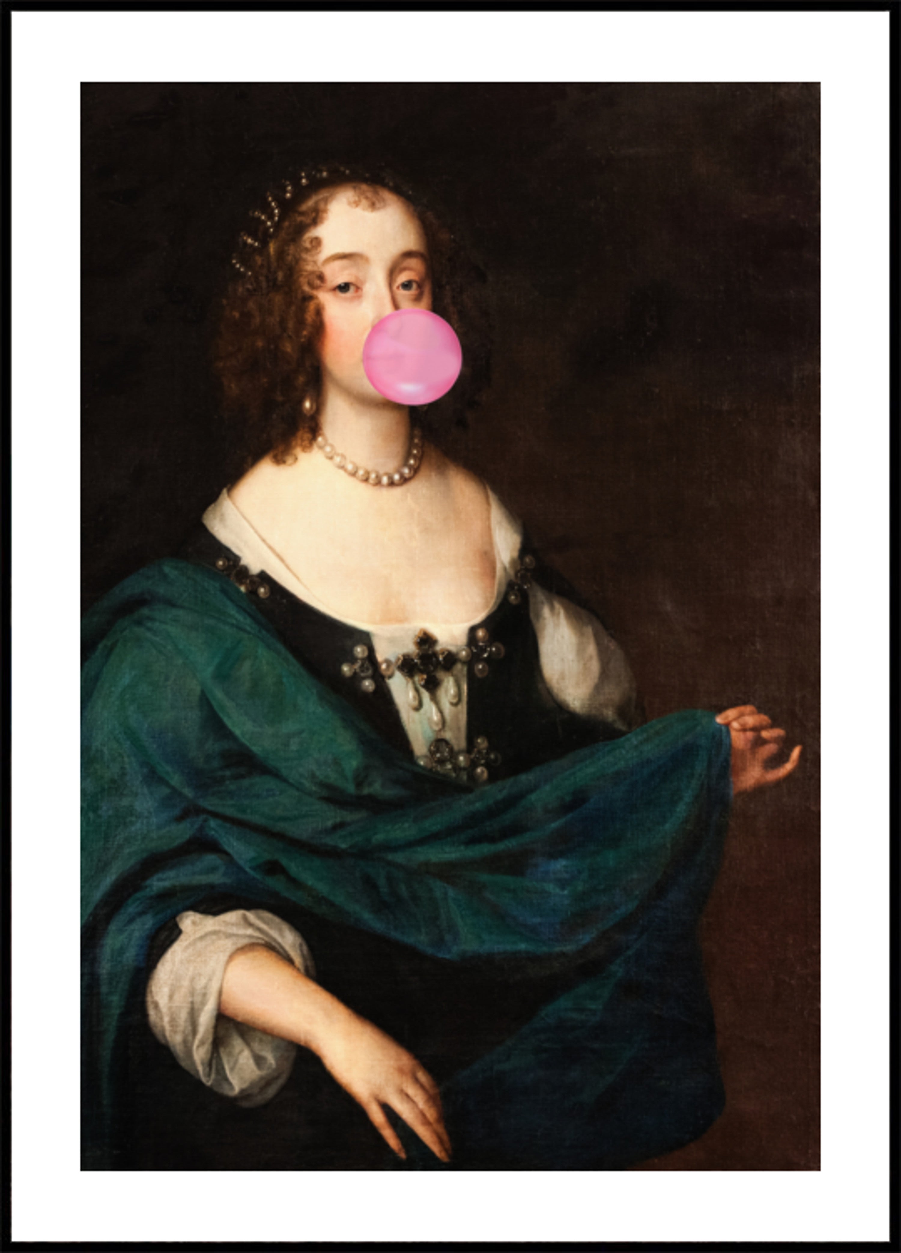 Classic Bubblegum Portrait