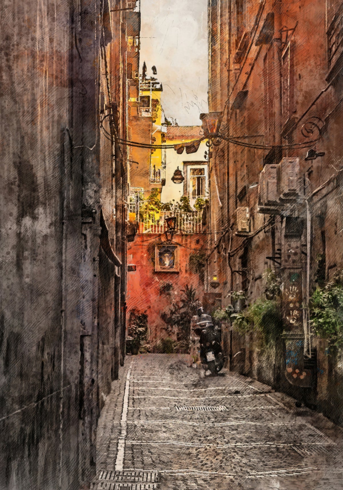 Charming Old City Alley