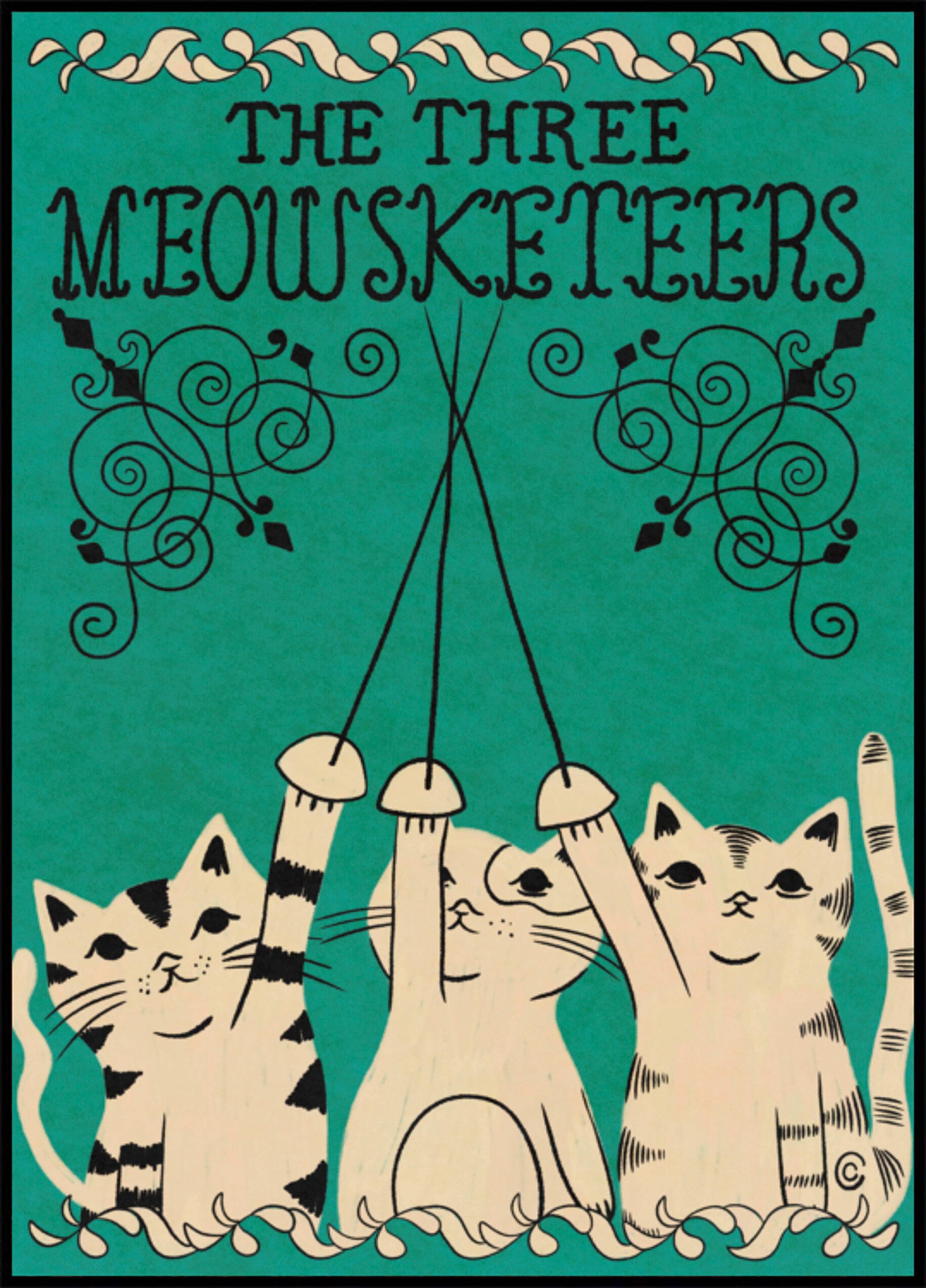 The Three Meowsketeers
