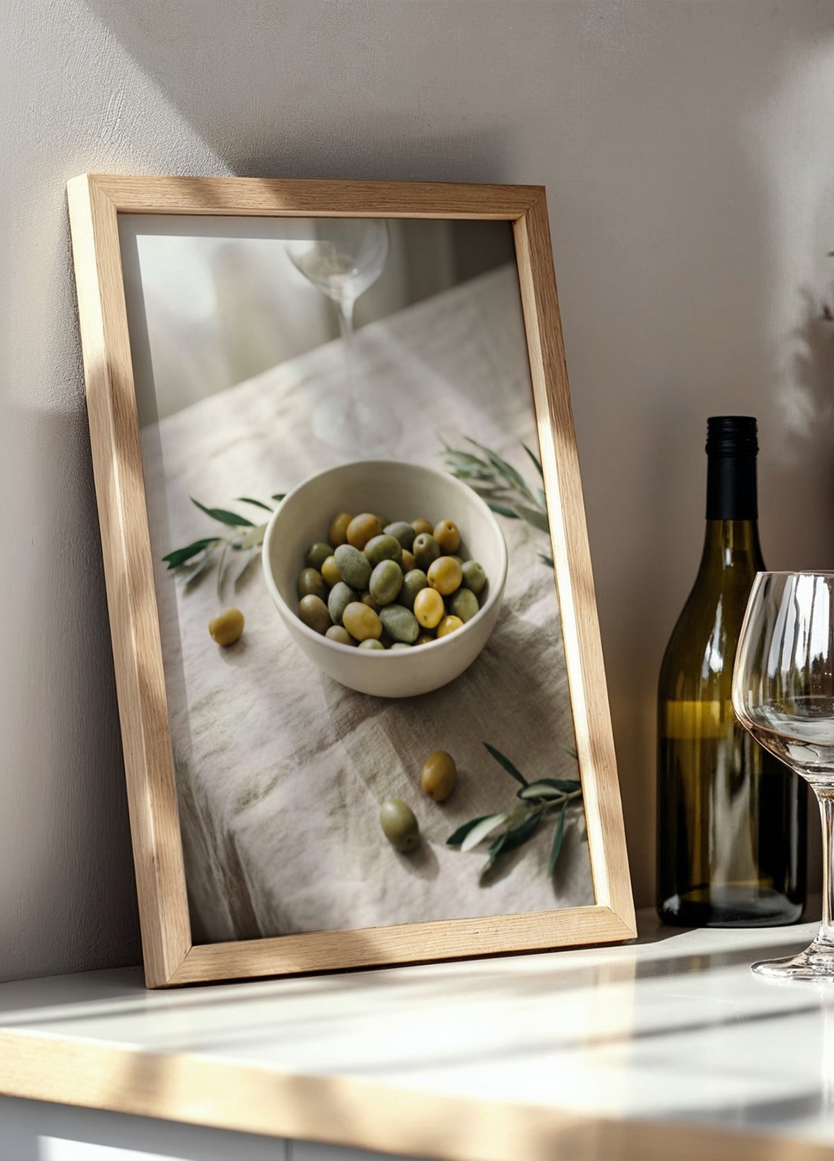 Olives With Wine